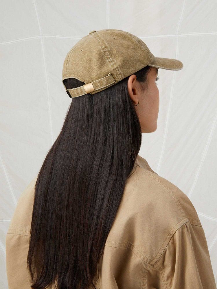 Бейсболка Alpha Industries Battlewash Cap Vintage Khaki