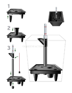 Система автополива SQ-21 для кашпо TREEZ Effectory - модель SQ-21