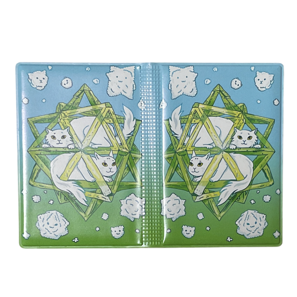 Обложка для паспорта "Котаэдр"