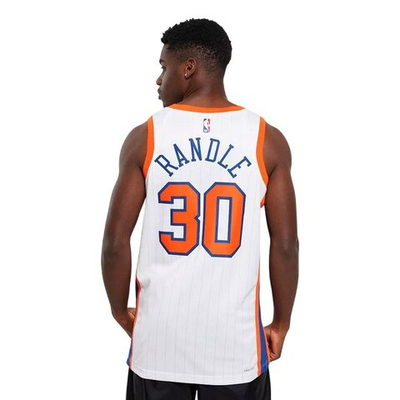 Баскетбольная джерси Nike NBA 2024/25 City Edition Swingman New York Knicks Julius Randle White Jersey
