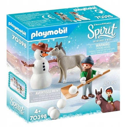 Конструктор Playmobil Spirit 70398 Веселье на снегу