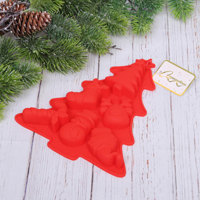 Форма силиконовая «Ёлка» 19*23*2,5см