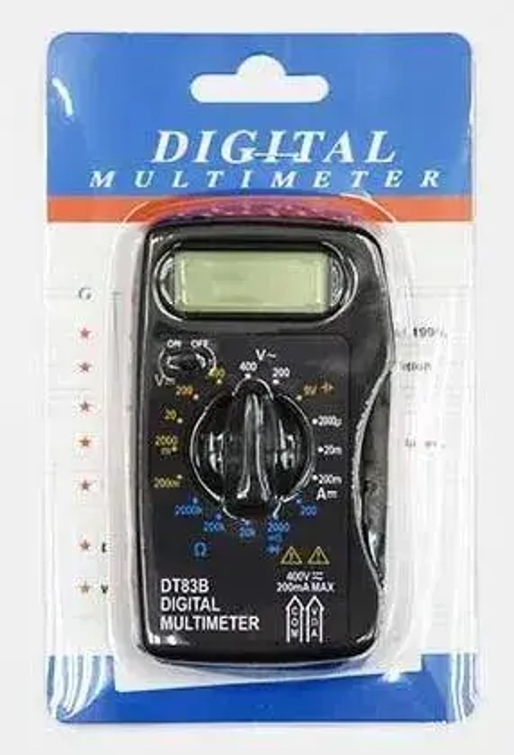 Мультиметр цифровой мини DT83B