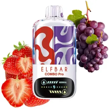 ELFBAR Combo Pro 30000 – Strawberry / Grape (5% nic)