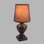 8162/1T CLASSI LN26 483 коричневый, керамика/текстиль Настольная лампа E14 1*40W 220V BIANKA