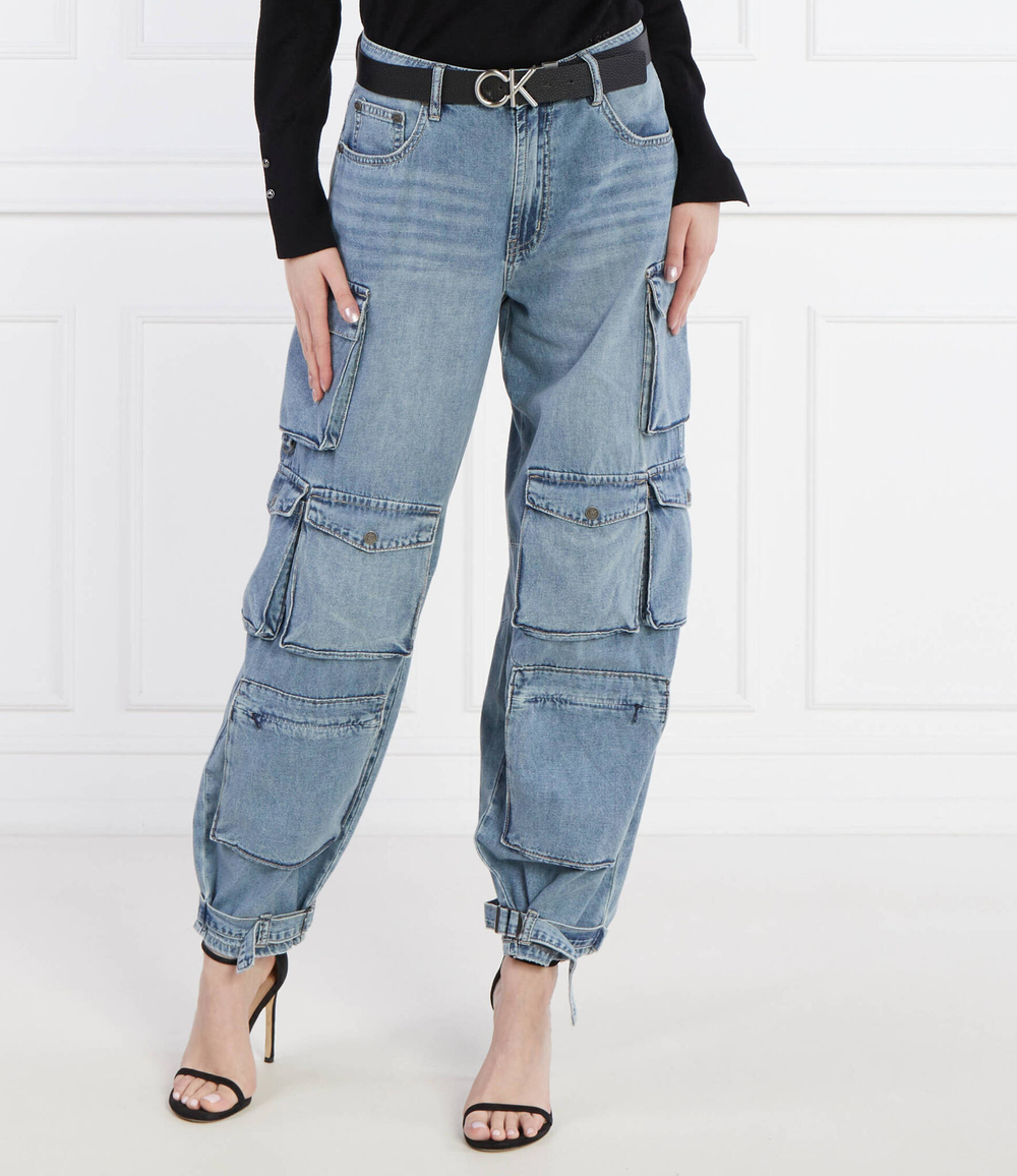 Джинсы PACIFICA EPIC CARGO One Teaspoon - голубой(26094)