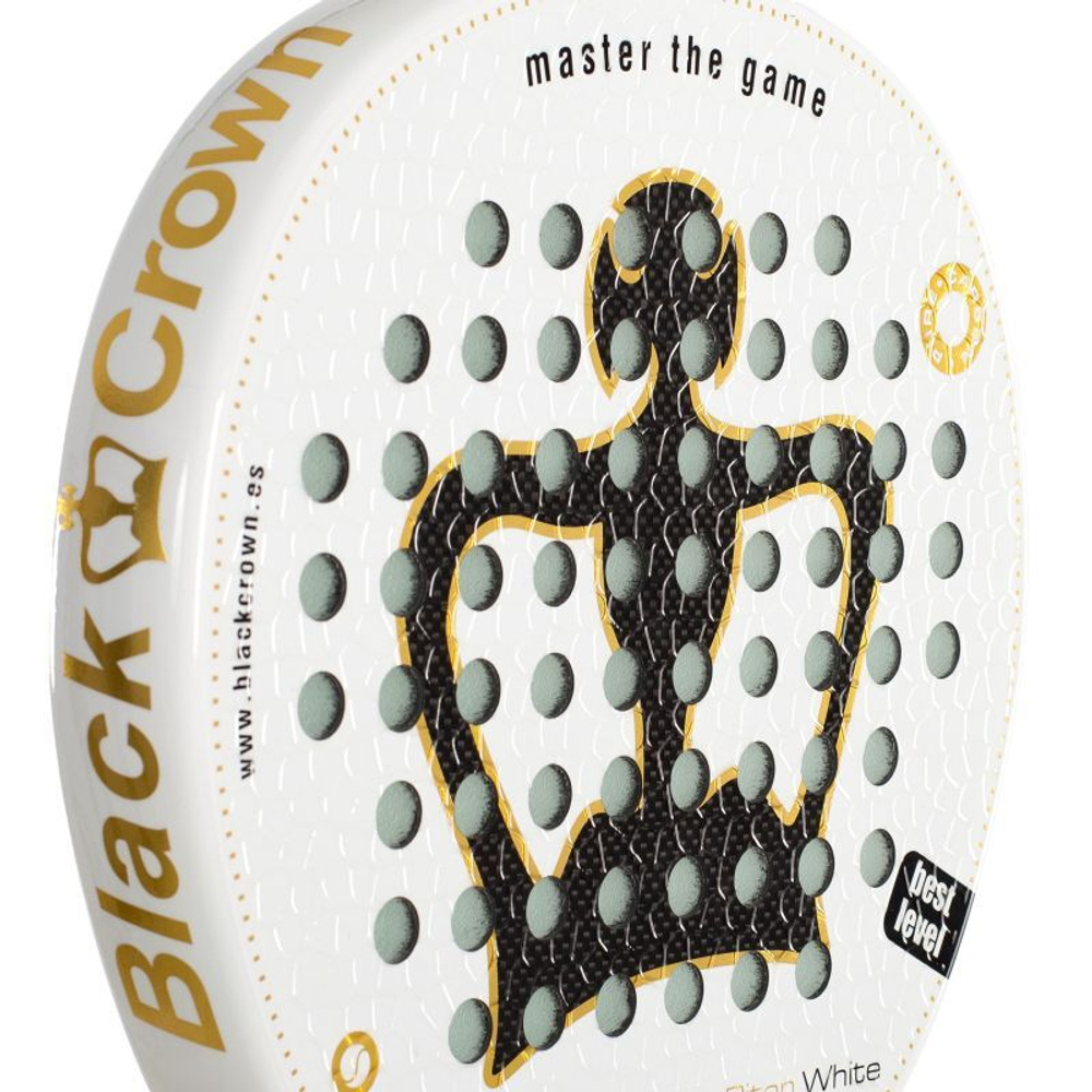 Ракетка для падел тенниса Black Crown Piton White