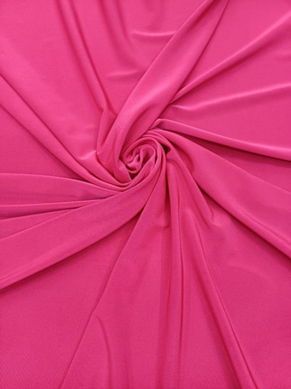 Трикотаж кристал, розовый ярк