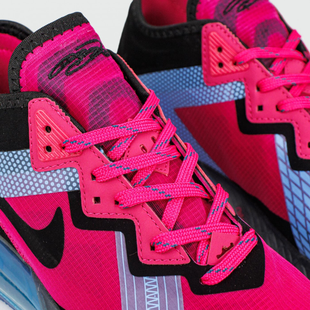 кроссовки Nike Lebron 18 Low Purple Black Blue