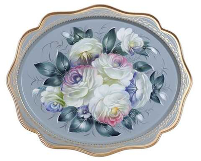 Zhostovo metal tray A15D180526206