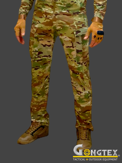 Брюки SoftShell Gongtex Outdoor Tactical Suit (без флиса). Мультикам