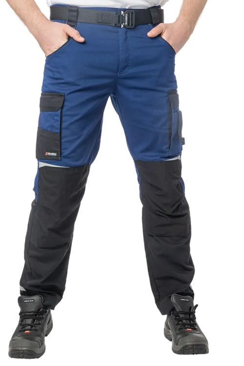 Брюки Brodeks KS302 , синий/черный (48)