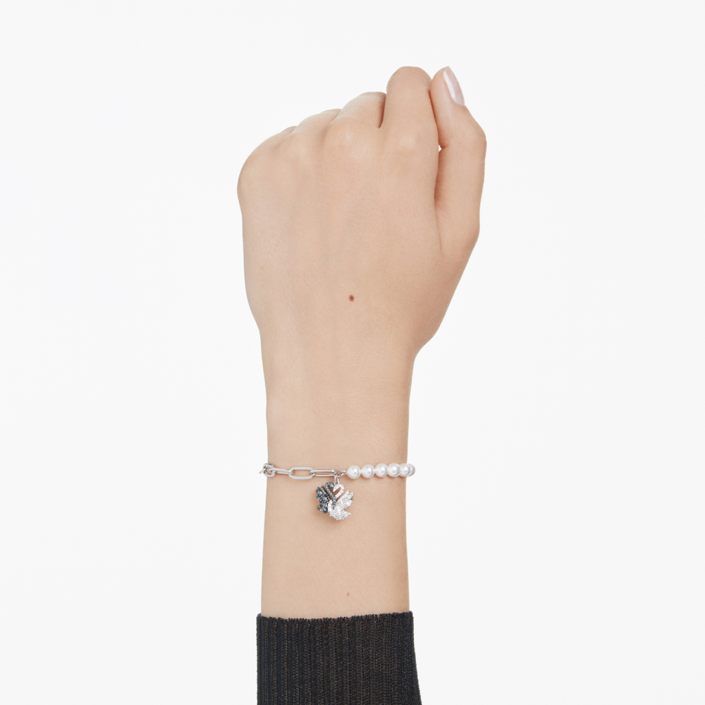 SWAN:BRACELET WHITE/RHS M