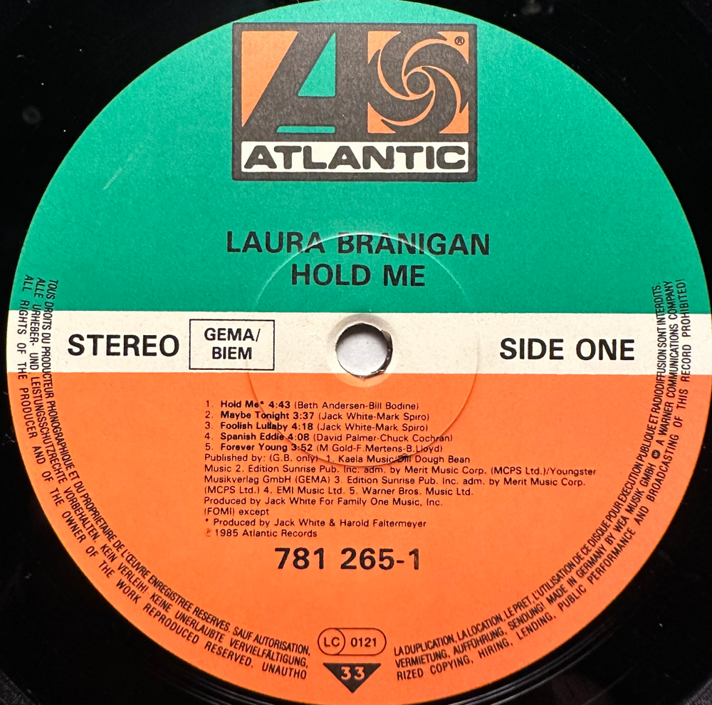 Laura Branigan- Hold Me (Германия 1985г.)