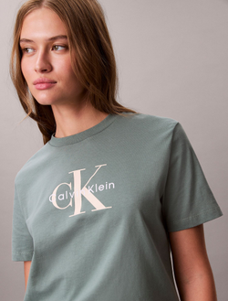 Футболка Calvin Klein Monologo Tee Autumn Green