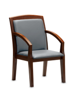 Кресло для посетителей Цюрих DL кожа