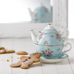 Royal Albert Чай для одного Polka Blue
