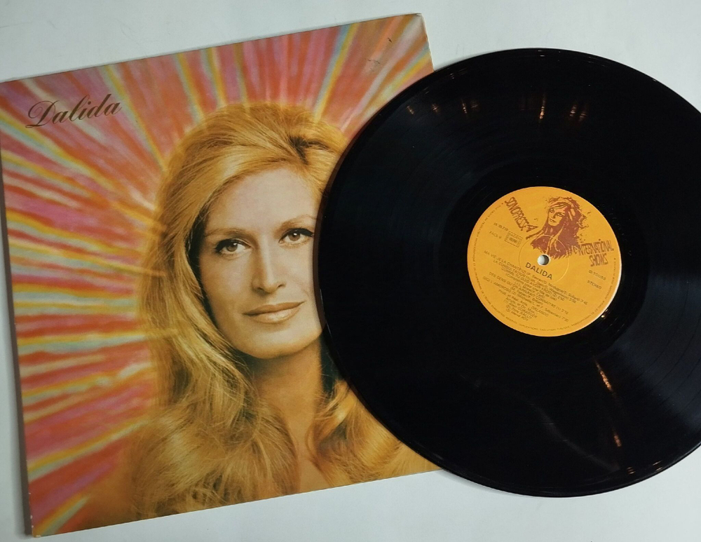 Винтажная виниловая пластинка LP Dalida Manuel (France 1974)