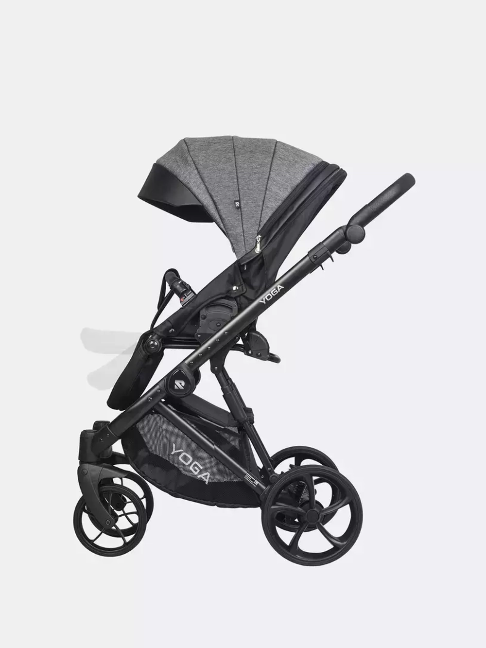 Коляска YOGA (2 в 1) (RIKO BASIC) 01 графит