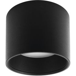 OL8 GX53 BK Подсветка ЭРА Накладной под лампу Gx53, алюминий, цвет черный | Накладные светильники