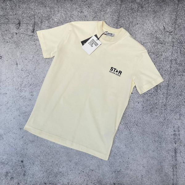 Футболка Golden Goose beige