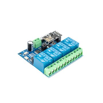 4-канальное реле с WI-FI модулем 8266