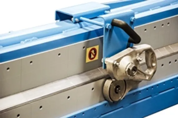 Сегментный ручной листогиб Mazanek ZGRs 2000 L