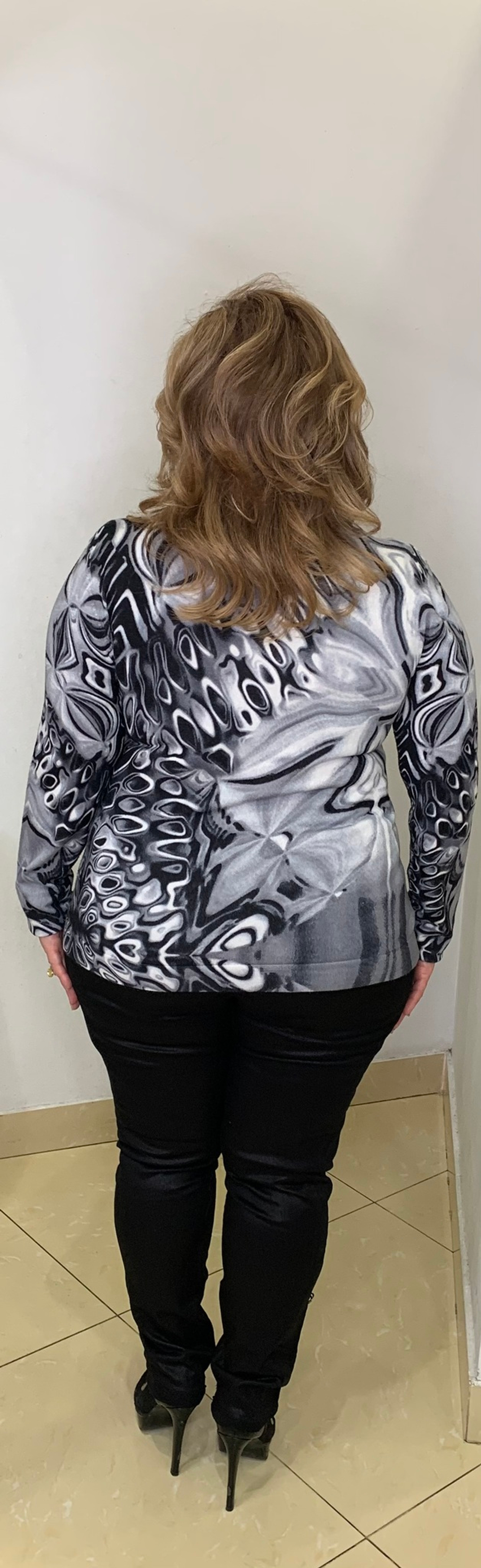 Пестрый немецкий джемпер