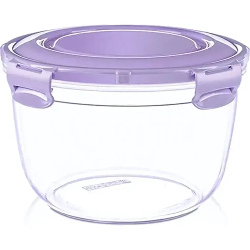 Контейнер воздухонепроницаемый круглый контейнер 1200мл