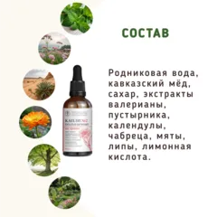 Капли №2 на травах при тревоге, страхе, напряжении/50 мл Капли №2 на травах при тревоге, страхе, напряжении/50 мл