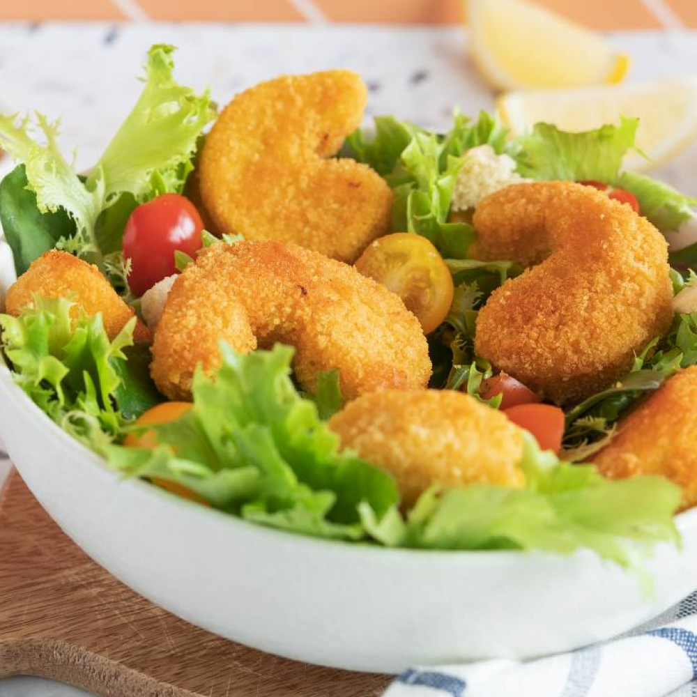 Креветки в панировке растительные Vegafood, 200 г