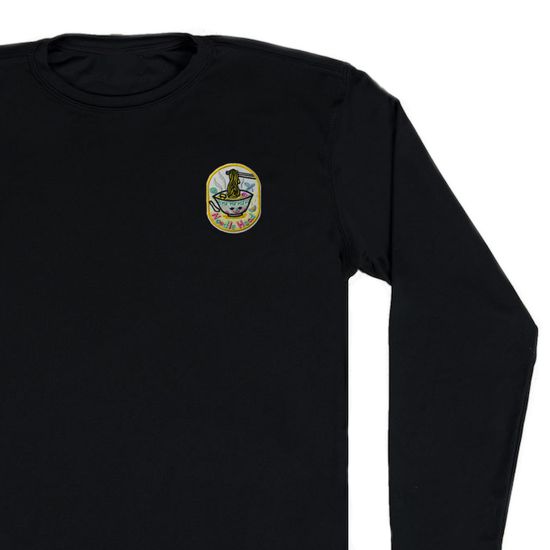 Нашивка термоаппликация на одежду и на рюкзак. Noodle Head, Лапша