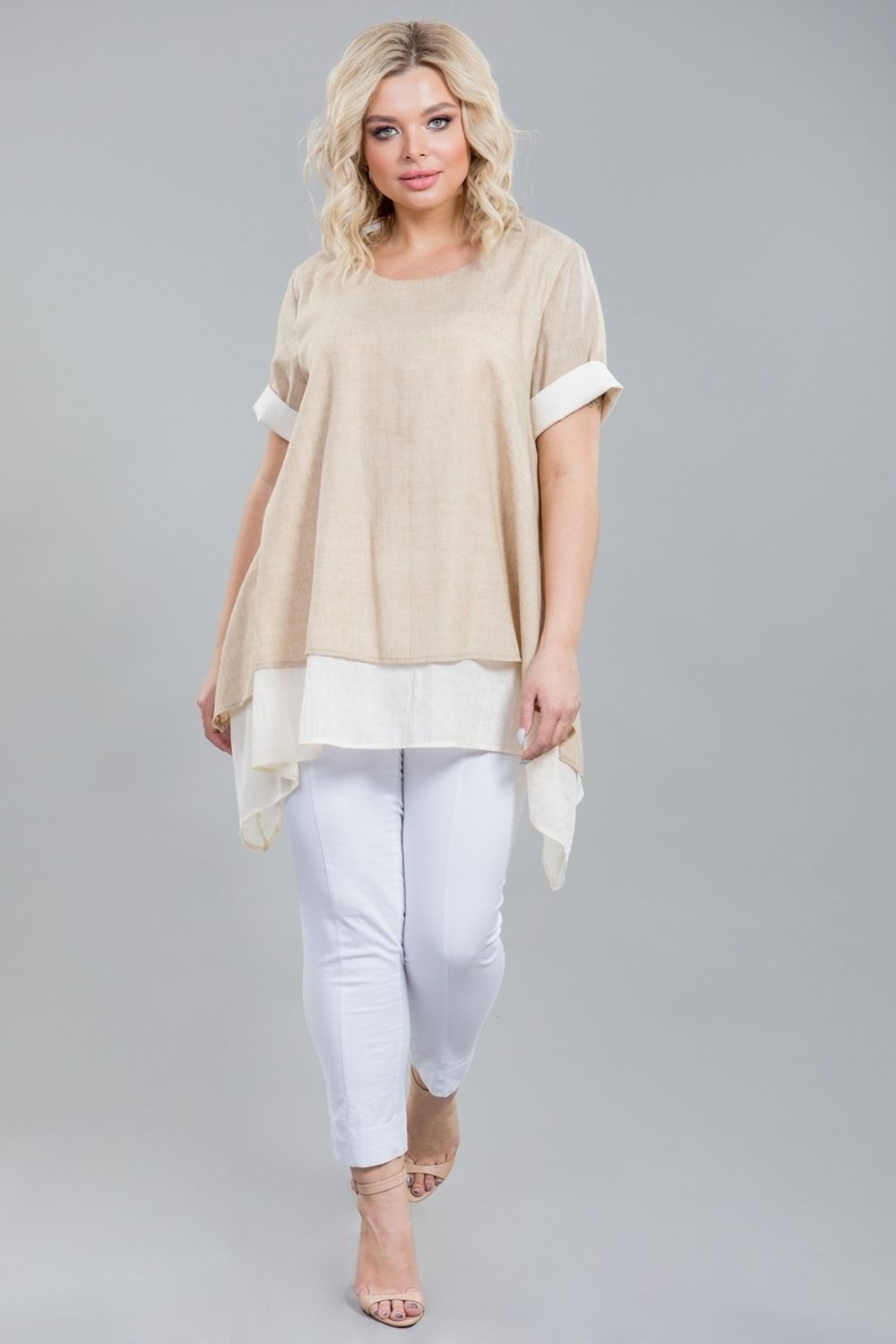 Туника 898 фисташковый Novita (Акция)