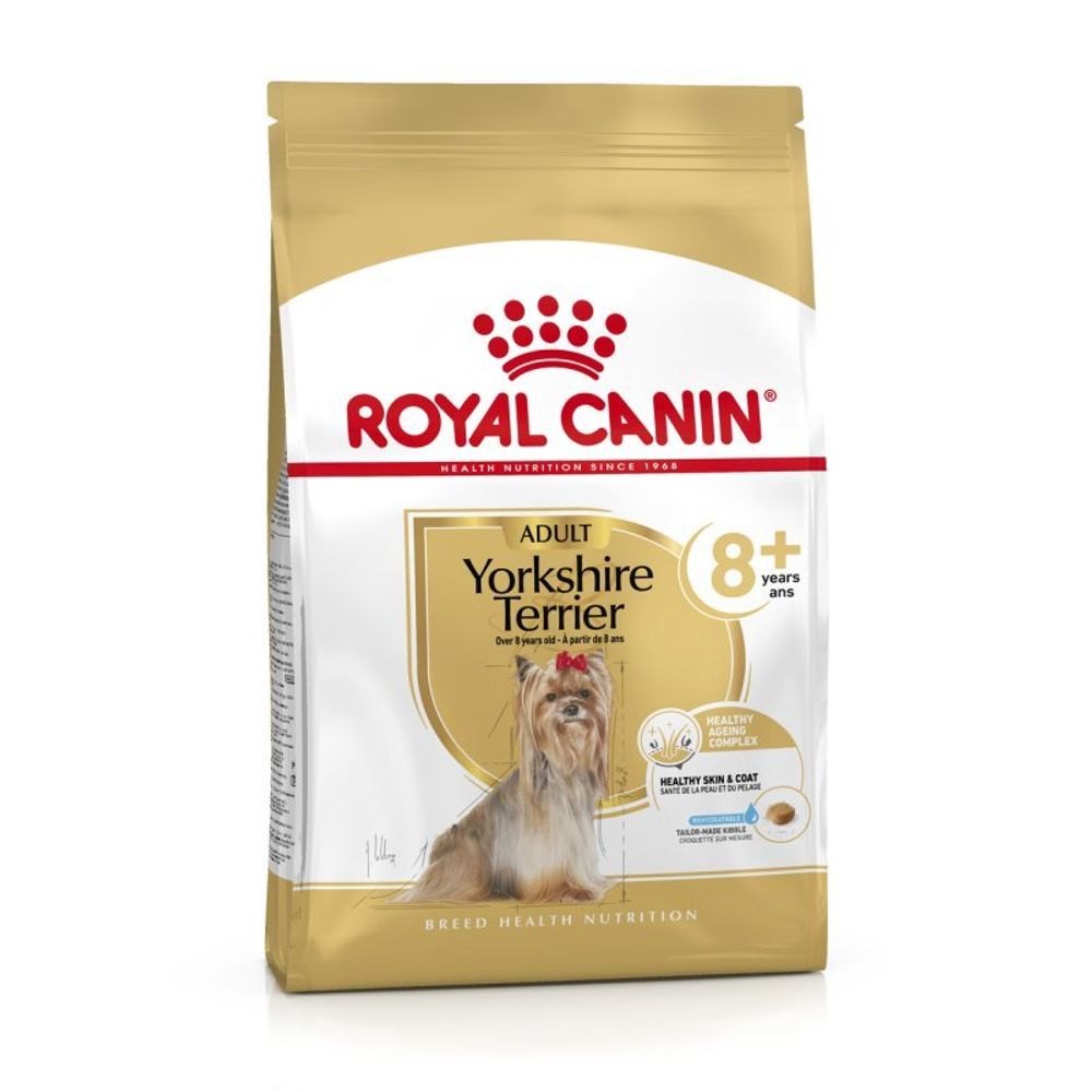 Royal Canin Yorkshire Terrier 8+ Корм сухой для стареющих собак породы Йоркширский Терьер 1,5кг