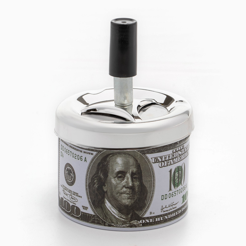 Пепельница бездымная "100 долларов" Ashtray 64E-86725