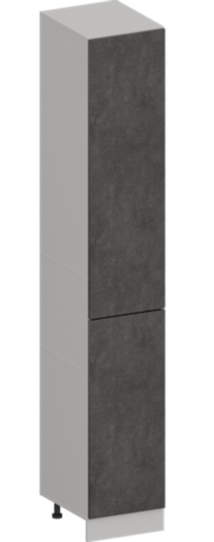 Кухня Модуль ШП 400Н Белый / Бетон