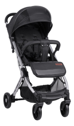 Коляска детская прогулочная Farfello Comfy Go (Dark grey/colorful (черная) CG-18)