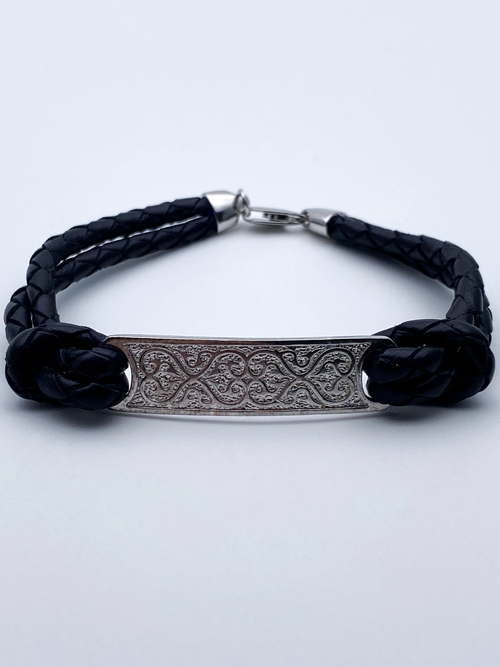 Браслет из серебра/Родий