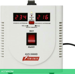 Стабилизатор напряжения PowerMan AVS 2000D White