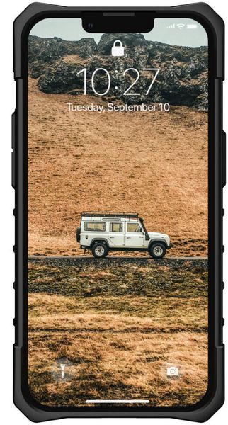 Чехол Uag Pathfinder SE Camo для iPhone 13 6.1" черный камуфляж (Midnight Camo) 113177114061