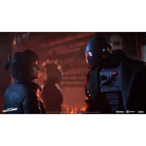 Star Wars: Outlaws Gold Edition (Nintendo Switch 2, Русские субтитры, Б/У)