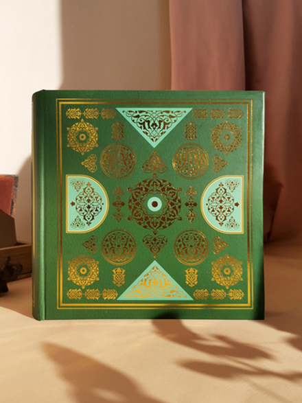 Фотоальбом на 200 фото 10х15 см, бум. листы , книж. переплет padishah pa ttern Султан