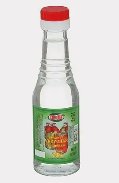 Уксусная кислота 70% 0,2л п\б