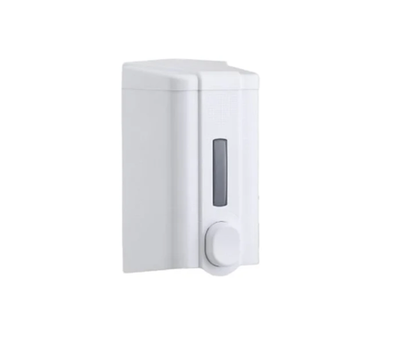 Диспенсер для жидкого мыла Vialli 500 м S2 белый/черный