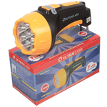 Фонарь ручной, встр акк, Ultraflash, 3 807, зар от сет220В, пластик, чер-жел, 9216