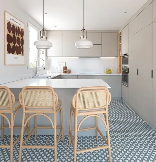 Полубарный стул Doriane дуб