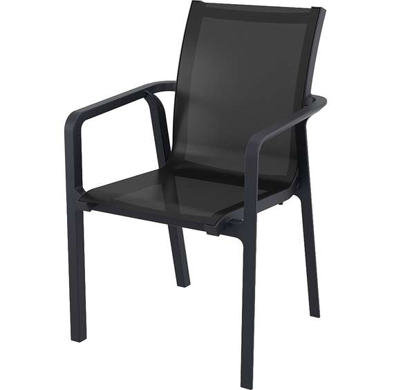 Уличный стул Pacific черный