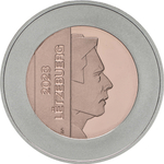 ЛЮКСЕМБУРГ, 2023, 25 ЕВРО [БИМЕТАЛЛ]