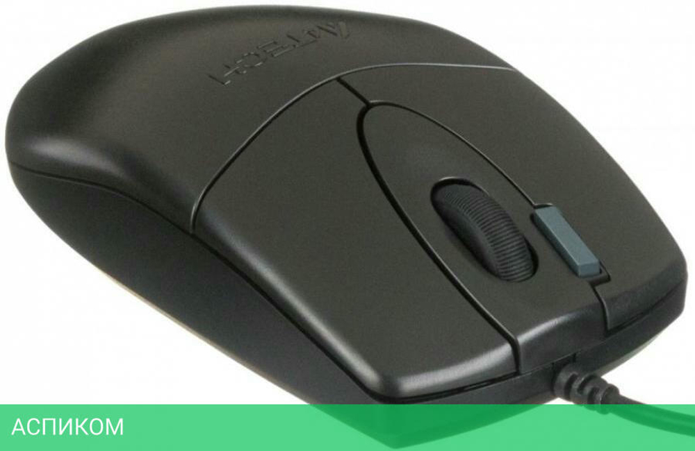 Мышь A4Tech OP-620D черный