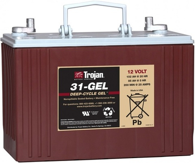 TROJAN 6CT-102 31-GEL аккумулятор